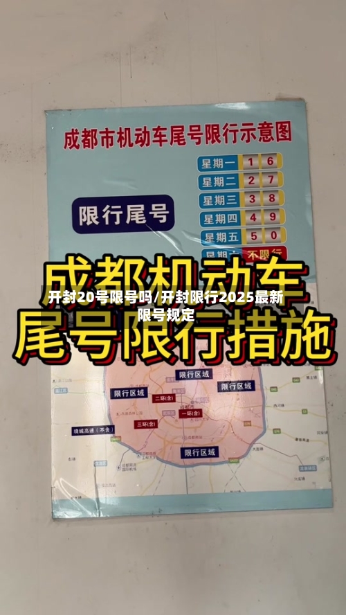 开封20号限号吗/开封限行2025最新限号规定