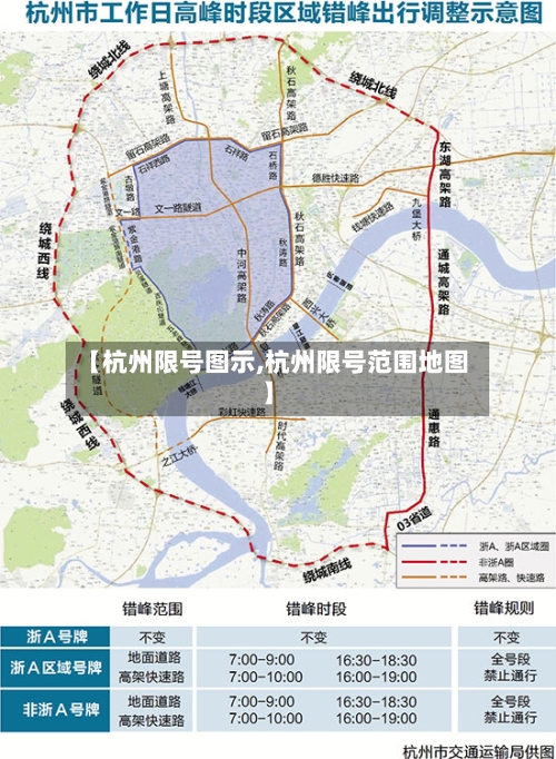 【杭州限号图示,杭州限号范围地图】-第3张图片