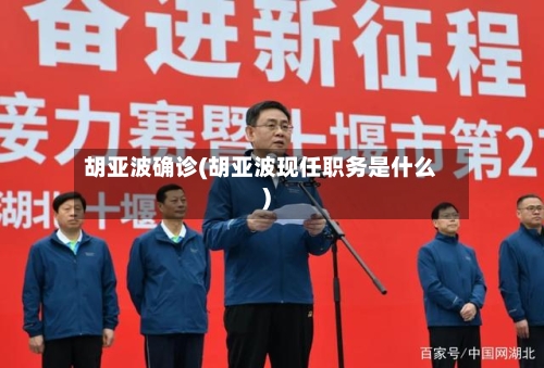胡亚波确诊(胡亚波现任职务是什么)-第2张图片
