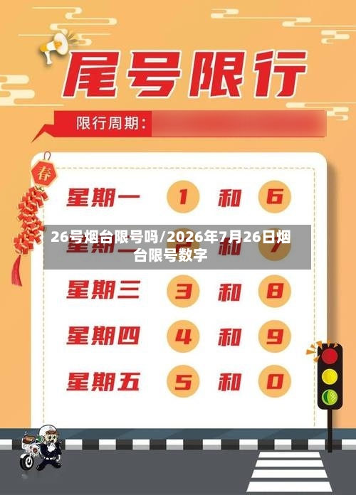 26号烟台限号吗/2026年7月26日烟台限号数字-第2张图片
