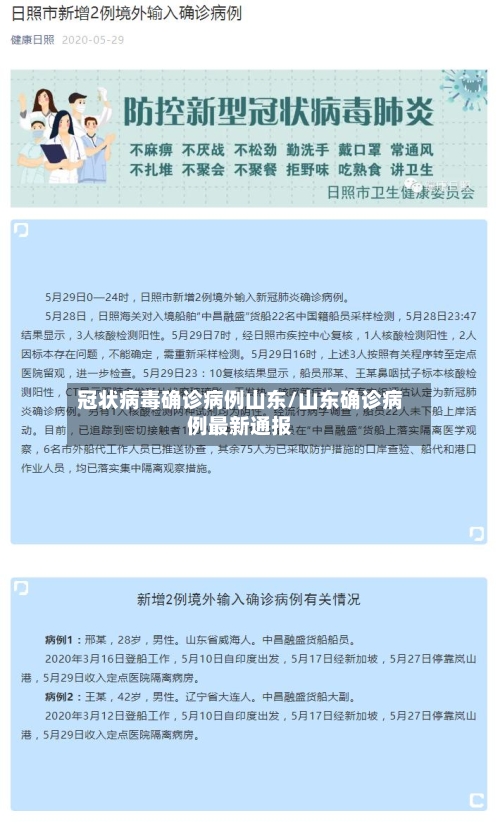 冠状病毒确诊病例山东/山东确诊病例最新通报-第3张图片