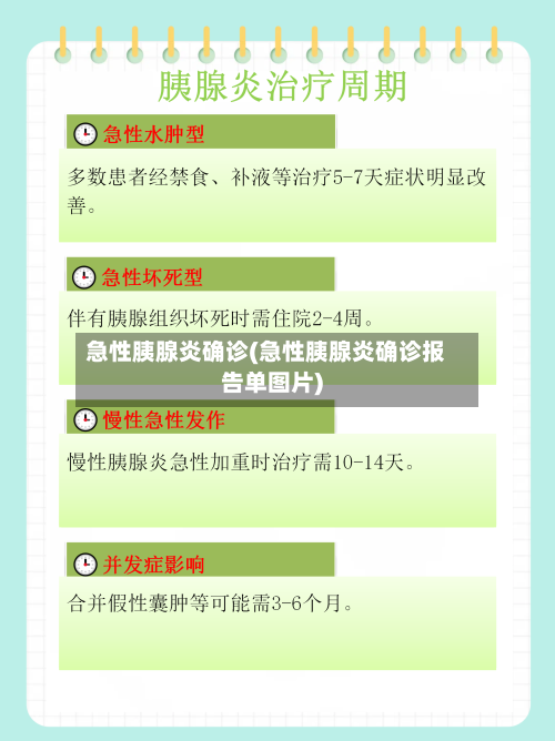 急性胰腺炎确诊(急性胰腺炎确诊报告单图片)-第3张图片