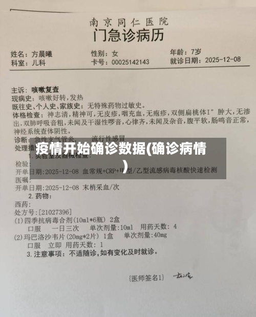 疫情开始确诊数据(确诊病情)-第2张图片