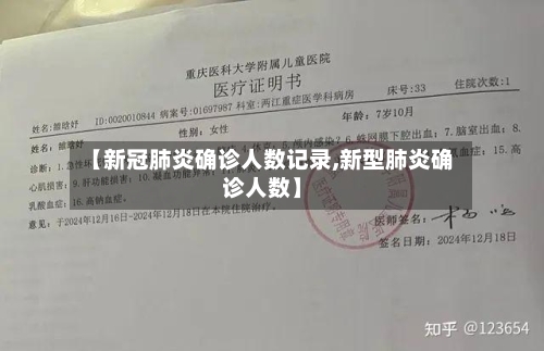 【新冠肺炎确诊人数记录,新型肺炎确诊人数】