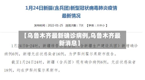 【乌鲁木齐最新确诊病例,乌鲁木齐最新消息】-第2张图片