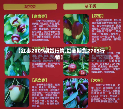 【红枣2009期货行情,红枣期货2705行情】-第2张图片